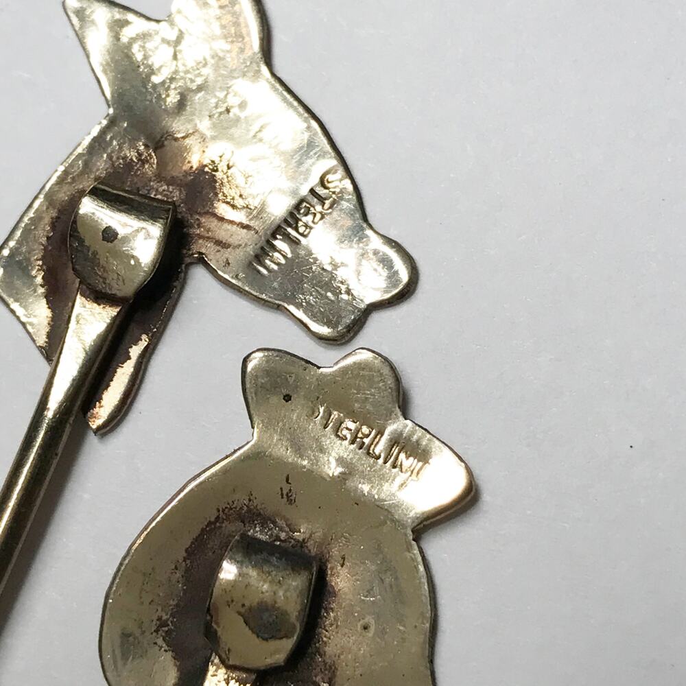 VTG 12 Vintage Sterling Silver Mexican Appetizer Cocktail Hors D'oeuvres Forks - Picture 2 of 13